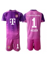 Otroške Nogometnih dresov Bayern Munich Manuel Neuer #1 Vratar Tretji 2025-26 Kratki rokavi (+ hlače)